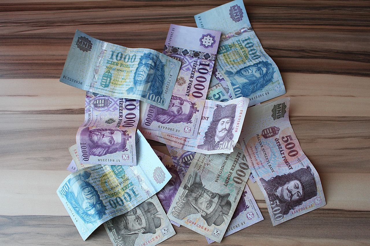 spórol, forint, bank